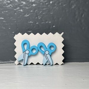 Scissors Stud Earrings